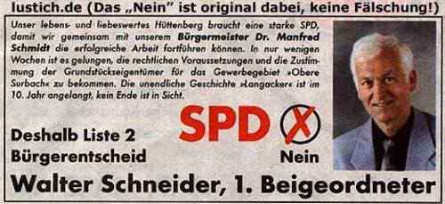 SPD? Nein!