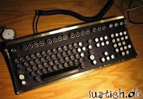Altmodische Tastatur Altmodische Tastatur