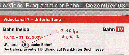 Beutsche Bahn Beutsche Bahn