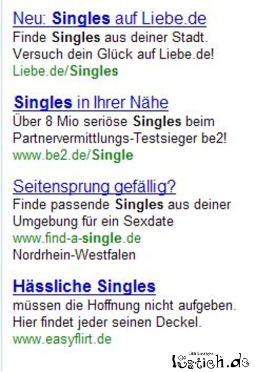 Wer sucht hässliche Singles Wer sucht hässliche Singles