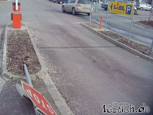 Stopschild übersehen