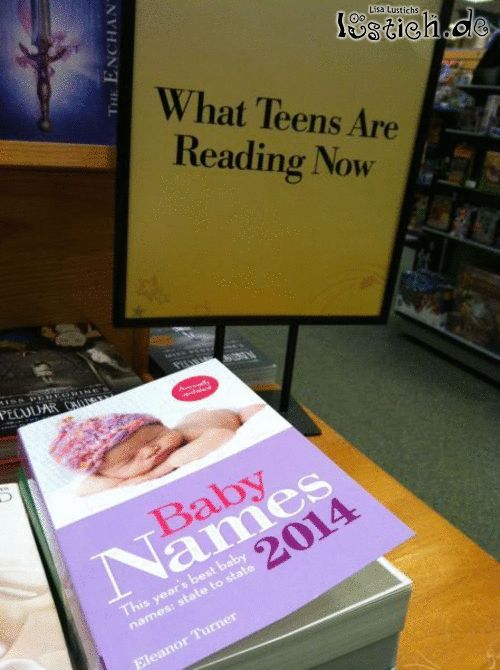 Was die Jugend heute liest