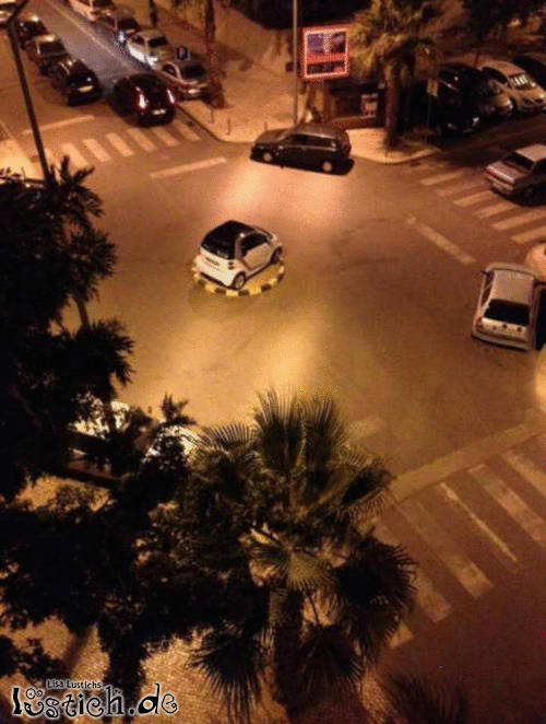 Kleiner Parkplatz