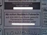 Auf 450.000 Euro Basis