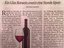 Ein Glas Rotwein