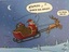 Singender Weihnachtsmann