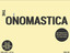Onomastica