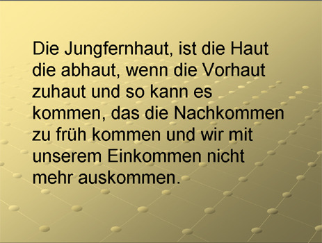 Witzige PPS Sammlung Powerpoint lustich.de