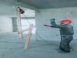 Über Kopf arbeiten